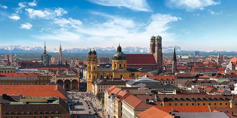 Nr. 1954 Muenchen Alpenpanorama - Foto: Thomas Klinger - München Tourismus
