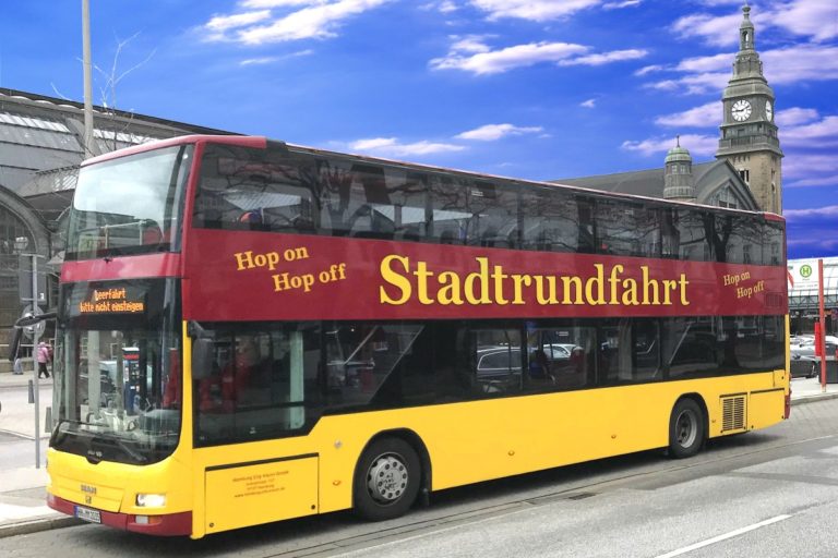 Stadtrundfahrt Hamburg – Tagesticket – Hop On Hop Off – Classic Linie C